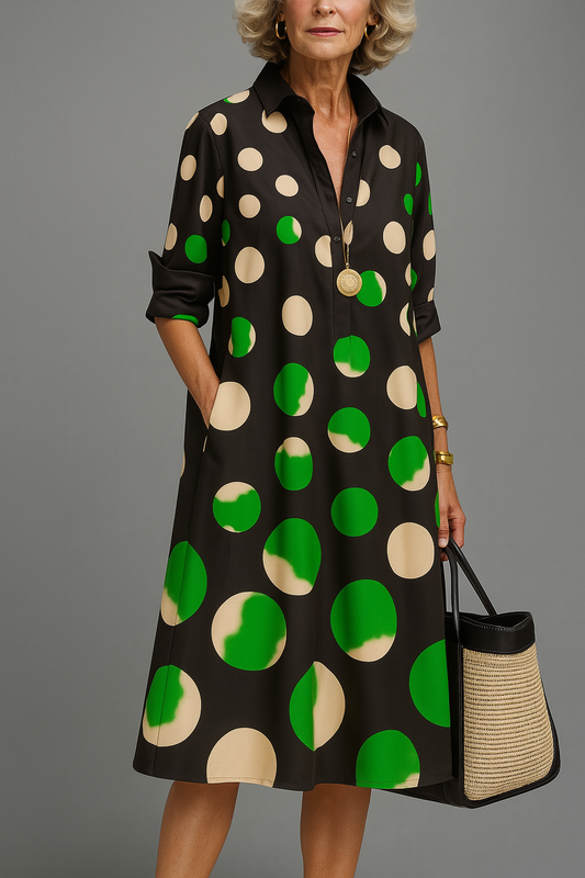 Daniela - Robe Midi Luxe pour une Élégance Sans Effort