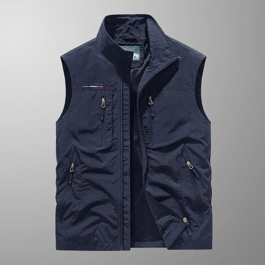 Tauno™ | Gilet cargo à poches multiples – léger, pratique et prêt pour l’aventure