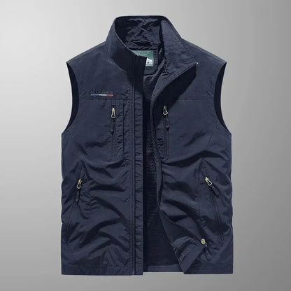 Tauno™ | Gilet cargo à poches multiples – léger, pratique et prêt pour l’aventure