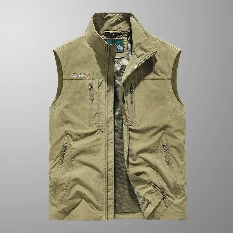 Tauno™ | Gilet cargo à poches multiples – léger, pratique et prêt pour l’aventure