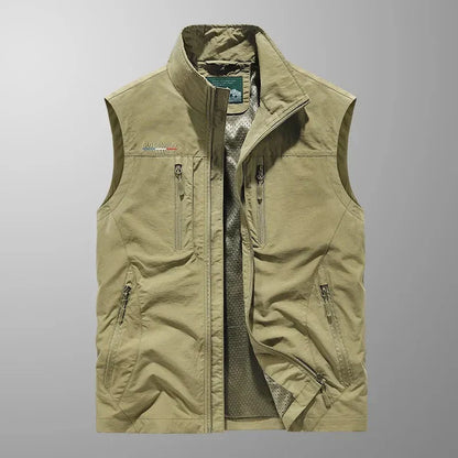 Tauno™ | Gilet cargo à poches multiples – léger, pratique et prêt pour l’aventure