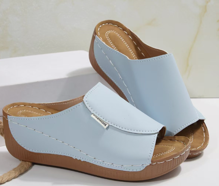 Orthocomfort™ | sandale avec semelle confort de 6 cm