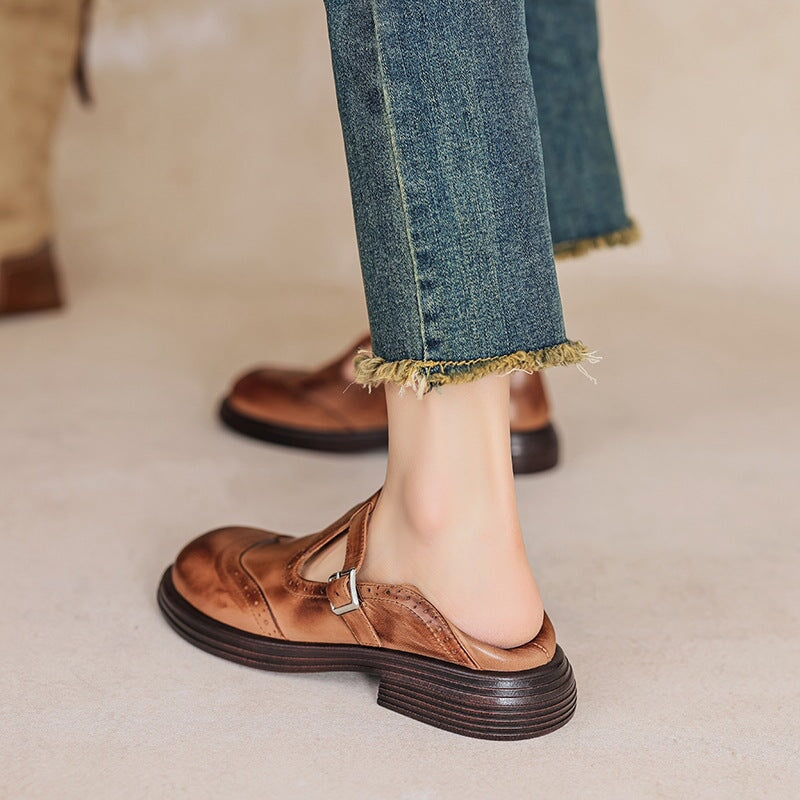 Verda - Chaussure en Cuir Élégante