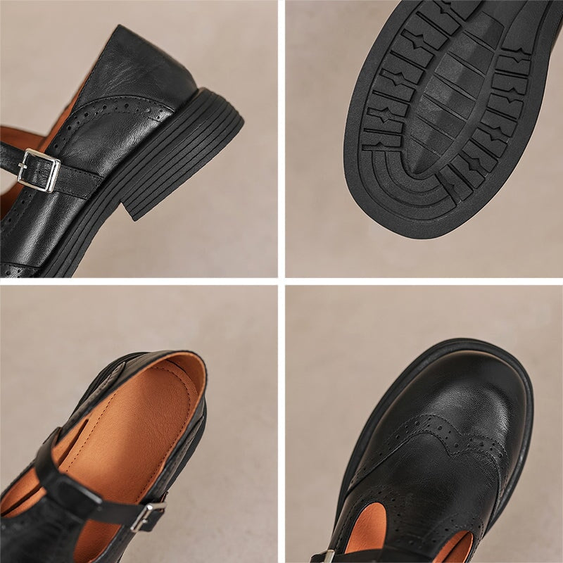 Verda - Chaussure en Cuir Élégante