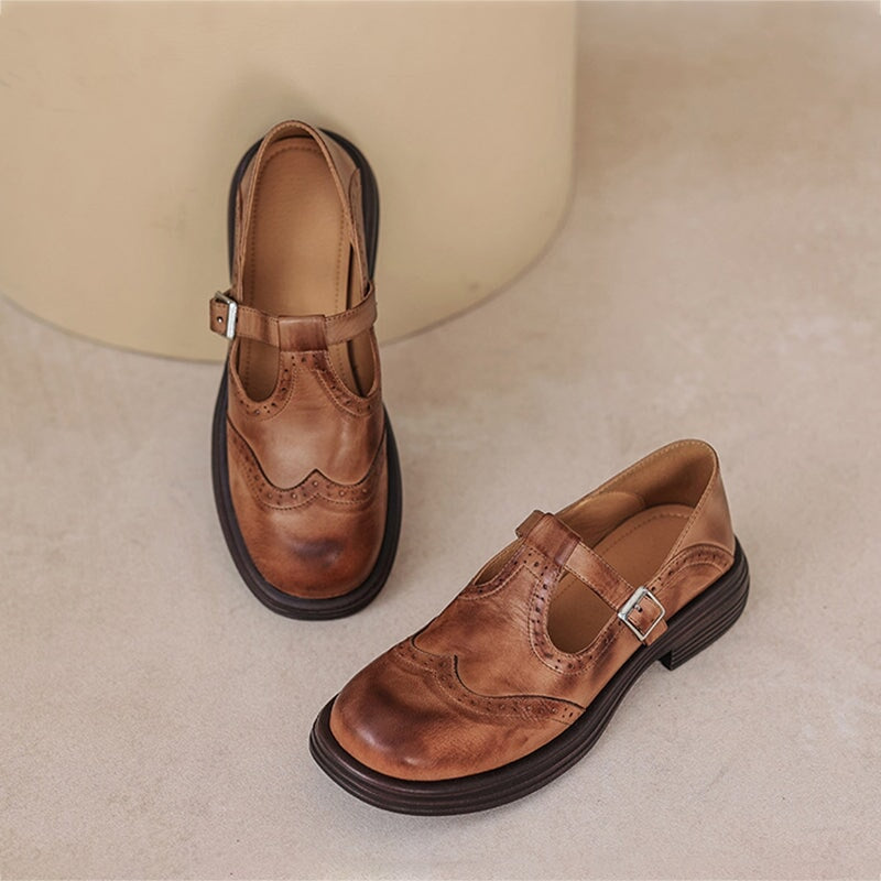 Verda - Chaussure en Cuir Élégante