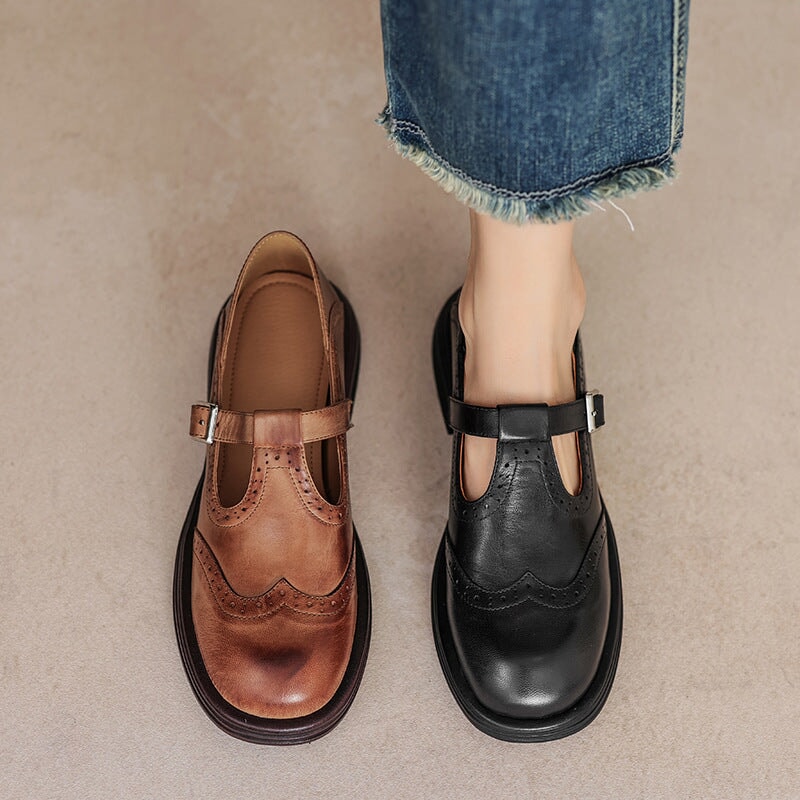 Verda - Chaussure en Cuir Élégante