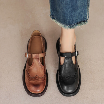 Verda - Chaussure en Cuir Élégante
